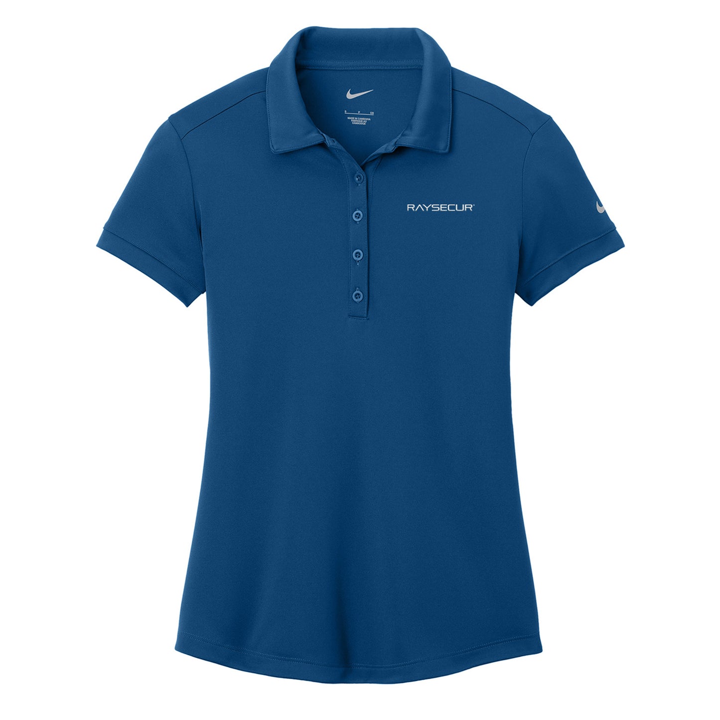 Women's Nike Players Polo - Gym Blue