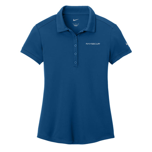 Women's Nike Players Polo - Gym Blue